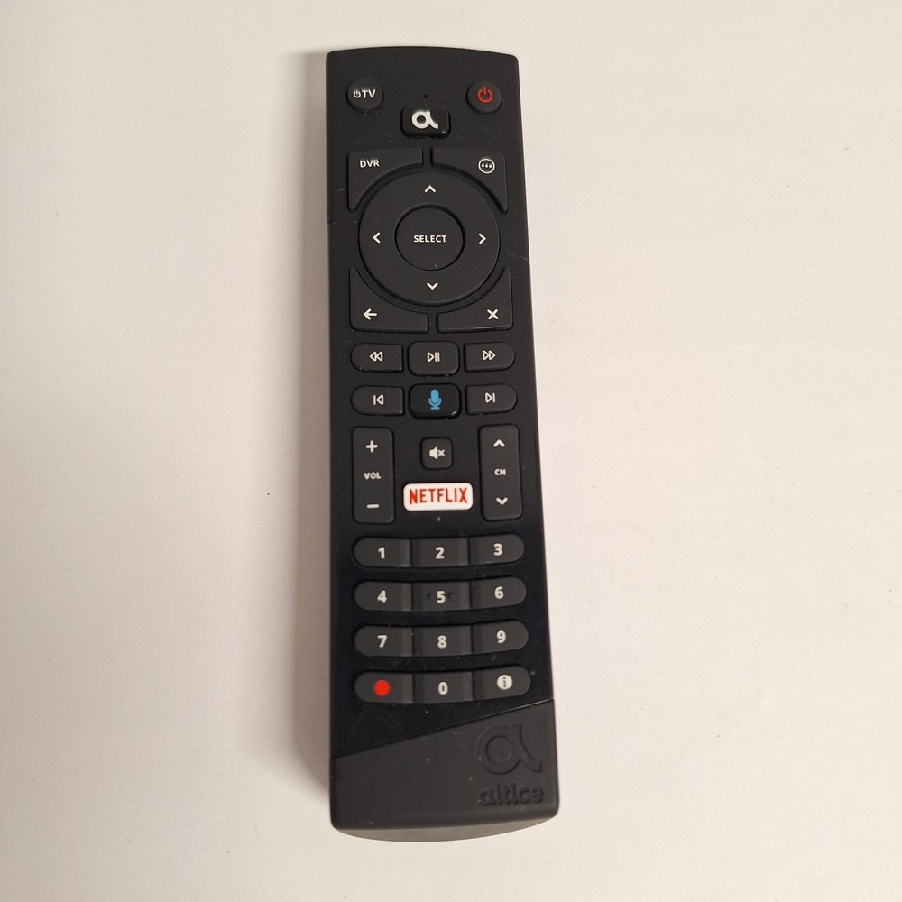Altice One‎ Voice Remote Control Netflix Button Optimum TV DVR Remote